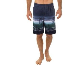 Uzzi Swim Active Long Short for Men Grey Medium